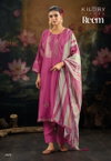Reem By Kilory Muslin Jacquard Silk Designer Salwar Suits Suppliers In India